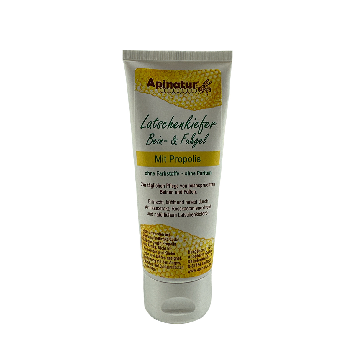 Latschenkiefer Bein- und Fußpflege-Gel mit Propolis Latschenkiefer Bein- und Fußpflege-Gel mit Propolis
