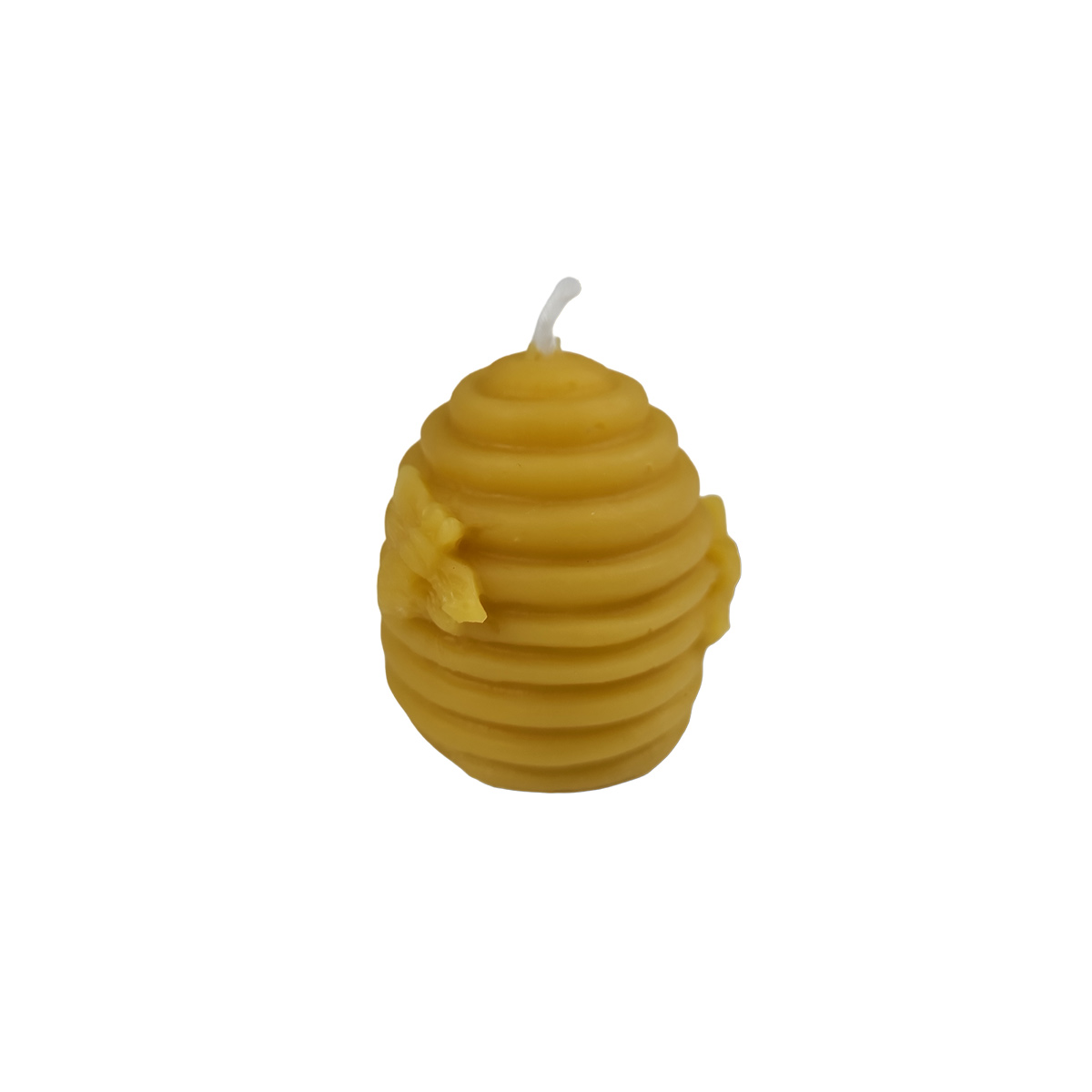 Bienenkerze Bienenkorb mit Bienen Bienenkerze Bienenkorb mit Bienen