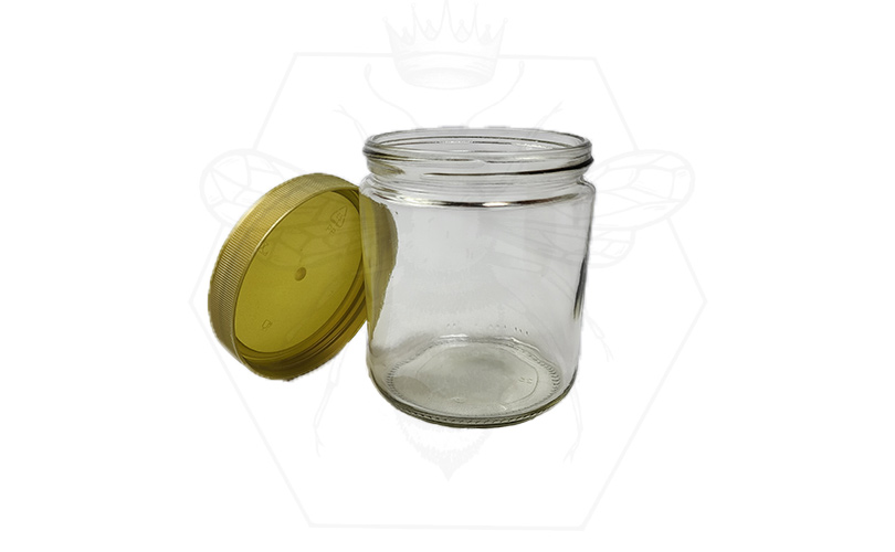 Neutrales Schraubglas 500g im Karton