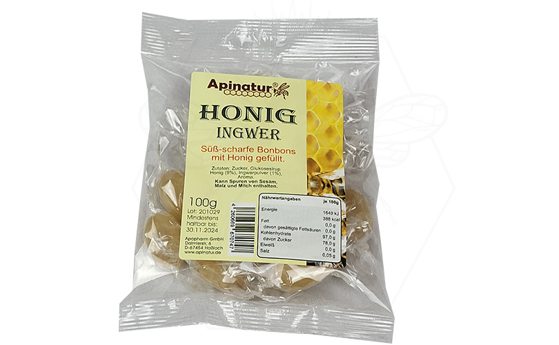 Honig-Ingwer-Bonbons 100g