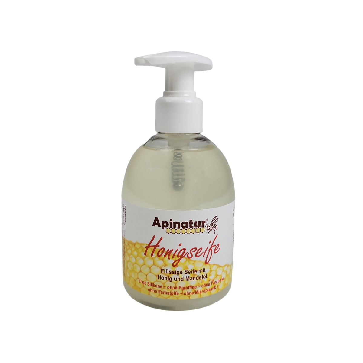 Honigseife flüssig, 250ml Spender Honigseife flüssig, 250ml Spender