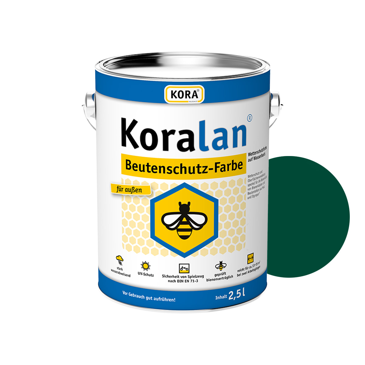 KORA Koralan® Beutenschutz-Farbe | Bienenschutz KORA Koralan® Beutenschutz-Farbe | Bienenschutz