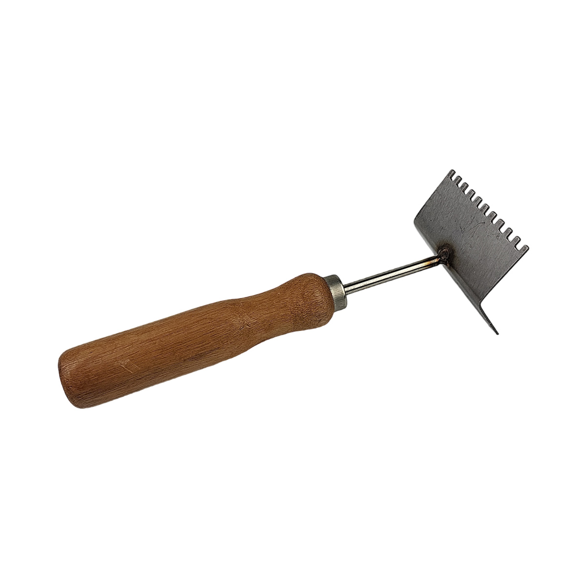 Reinigungskratzer für Absperrgitter mit Holzgriff Reinigungskratzer für Absperrgitter mit Holzgriff