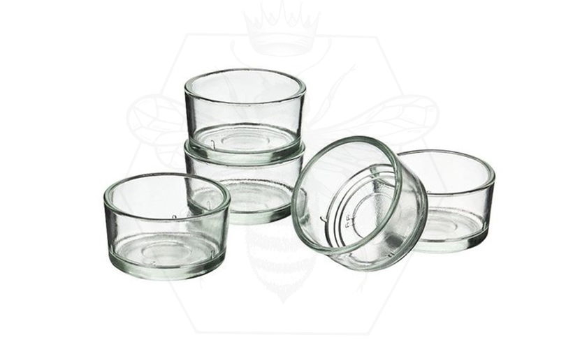 Teelichtbehälter Glas 40x20mm