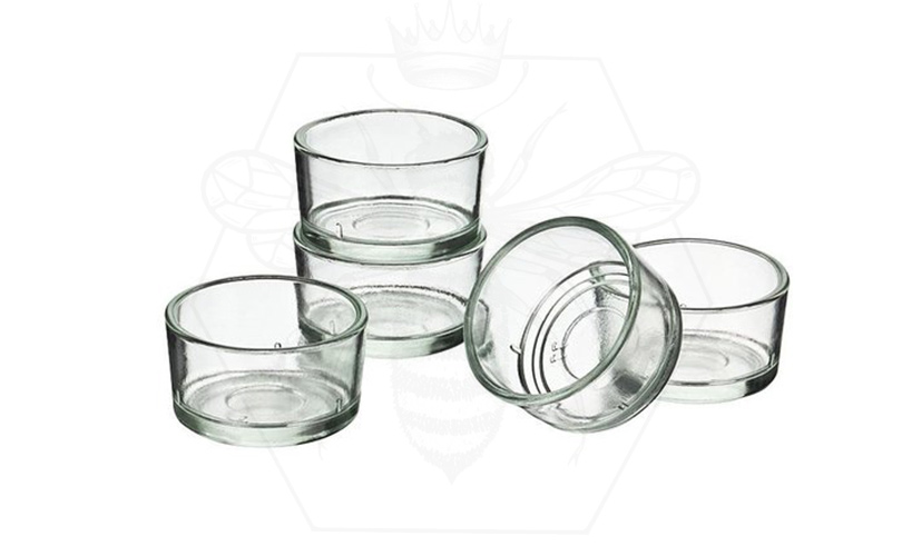 Teelichtbehälter Glas 40x20mm Teelichtbehälter Glas 40x20mm