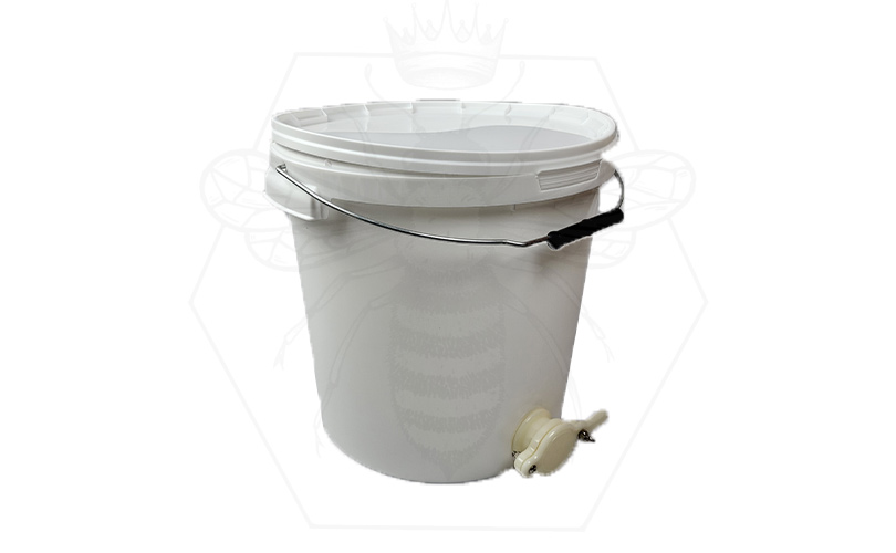 Abfülleimer, 12,5kg, Plastik-Quetschhahn Abfülleimer, 12,5kg, Plastik-Quetschhahn